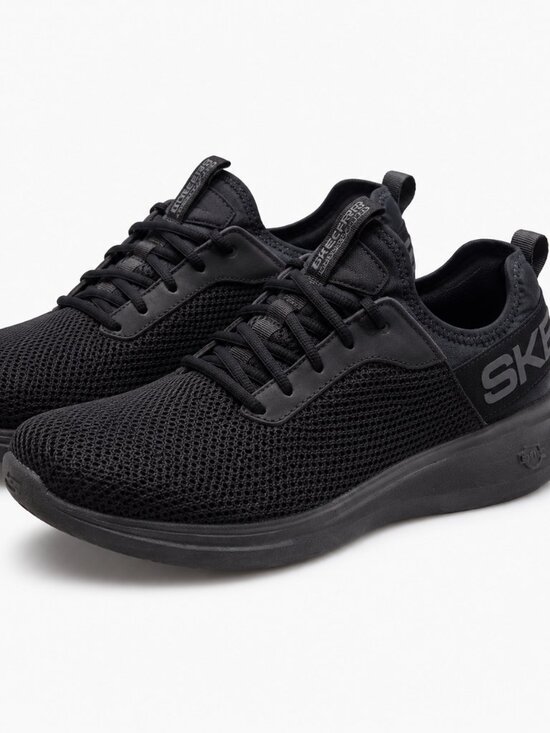 Skechers Other - Skechers Men Size 12 Black Mesh Arch Fit Goga Mat Sneakers Iconic Gorpcore Y2K